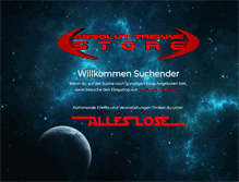 Tablet Screenshot of absolut-trekkie-store.de